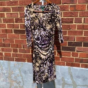 Ralph Lauren Half Sleeve Form Fitting Dress Sz. 8